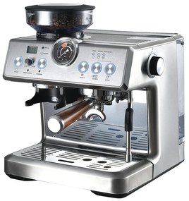 Finlux FEM-1965M Μηχανή Espresso 2450W Πίεσης 20bar Inox