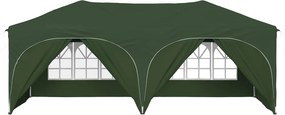 vidaXL Αυτοσχέδιο Μόρφωση 574 x 289 x 245 cm Πράσινο Ύφασμα Όξφορντ