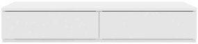 vidaXL Κιβώτια Κρεβατιών Λευκού Χρώματος 100x36,5x16,5 εκ. Φτιαγμένα από Ξύλο