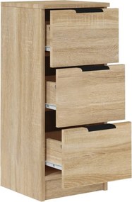 vidaXL Ντουλάπι Sonoma Δρυς 30 x 30 x 70 εκ. από Επεξεργασμένο Ξύλο