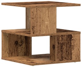 vidaXL Τραπέζι Πλευρικής από Αρχαίο Ξύλο 40x40x40 εκ.