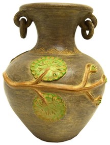 Πήλινο Βάζο-Πυθάρι C 7155 Υ.60cm  Π.54cm  Β.54cm Clay