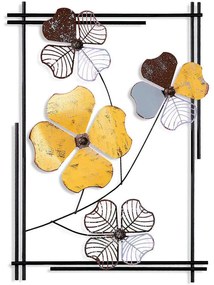 Διακοσμητικό Τοίχου Shannan 930DYU1261 50x4x70cm Multi Wallity Μέταλλο