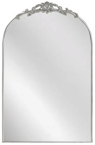 Artekko Dia Ασημί Μεταλλικός Καθρέπτης Τοίχου (50.5x4x80.5)cm Artekko 661-2003-SILVER