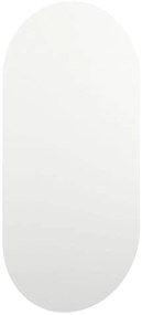 vidaXL Καθρέφτης με Φώτα LED 60x30 εκ. Γυαλί Οβάλ