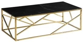 ESCADA A II TABLE II ΜΑΡΜΑΡΟ ΕΦΕ ΜΑΥΡΟ / ΧΡΥΣΟ 120X60 DIOMMI ESCADAACZMAZL