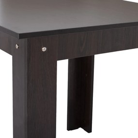 ΤΡΑΠΕΖΙ ΚΟΥΖΙΝΑΣ KELVIN 80x80x77Υεκ. WENGE HM2427.02 - HM2427.02