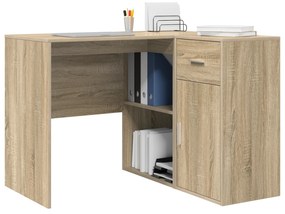 vidaXL Γωνιακό Γραφείο Σοκόνας 102x88x75 εκ Επεξεργασμένο Ξύλο