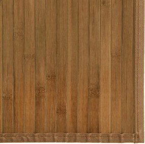 vidaXL Χαλί Ορθογώνιο Καφέ 70 x 400 εκ. Μπαμπού