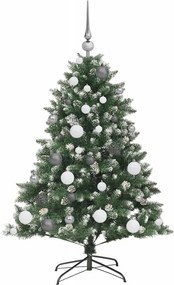 vidaXL Τεχνητό Χριστουγεννιάτικο Δέντρο με 150 LED Πράσινο 120 cm