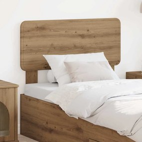 vidaXL Κεφαλάρι Artisan Oak 90 cm Επεξεργασμένο ξύλο