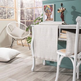 Τραβέρσα Noto 01 Ecru Teoran 45X180 Cotton-Polyester