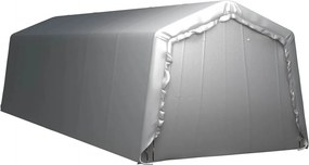 vidaXL Τέντα Αποθήκευσης Γκρι 300 x 900 εκ. Ατσάλινη