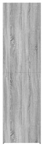 vidaXL Ντουλάπι Γκρι Sonoma 50x42,5x185 εκ. από Επεξεργασμένο Ξύλο