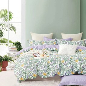 Κουβερλί Arya (Σετ 3τμχ) Multi Ρυθμός Queen Size 220x240cm 100% Cotton Satin