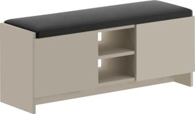 Παπουτσοθήκη Zulla Megapap χρώμα sandstone 110x37x43εκ.
