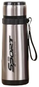 Φορητό παγούρι-θερμός 600ml Ασημί