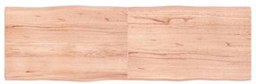 vidaXL Επιφ Τραπεζιού Αν Καφέ 160x50x(2-4)εκ.Ακατέργ. Μασίφ Ξύλο Δρυός