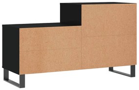 vidaXL Παπουτσοθήκη Μαύρο 102x36x60 εκ. από Επεξεργασμένο Ξύλο