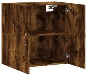 vidaXL Ντουλάπι Τοίχου Καπνιστή Δρυς 60x31x60 εκ. Επεξεργασμένο Ξύλο