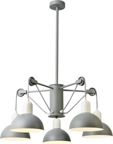 Φωτιστικό Οροφής Πολύφωτο Aca Cezanne EG5795P58G Grey