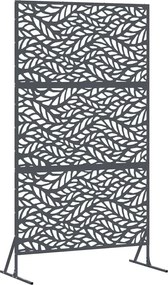 vidaXL Οθόνη Ιδιωτικότητας Ανθρακί 100 x 50 x 180 εκ. Ατσάλι