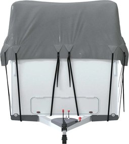 vidaXL Κάλυψη οροφής τροχόσπιτου Γκρι 800x300 cm Μη υφασμένο ύφασμα