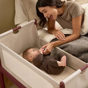 SNUZ Βρεφικό λίκνο SNUZPOD5 Rouge