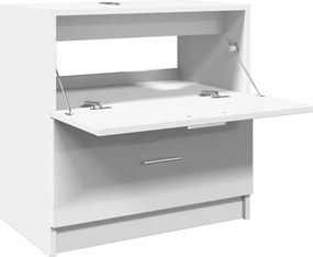 vidaXL Ντουλάπι Νιπτήρα Λευκό 59x37x59 εκ. Επεξεργασμένο Ξύλο