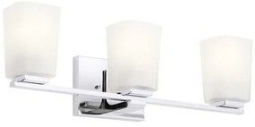 Απλίκα Φωτιστικό Μπάνιου 3xG9 Χρώμιο IP44 Roehm KL-ROEHM3-PC Elstead Lighting-KL-ROEHM3-PC-Χρώμιο KL-ROEHM3-PC