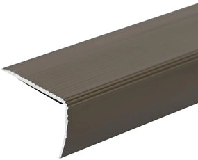 vidaXL Προστατευτικά ακμών σκάλας 30 pcs Καφέ 67 cm Αλουμίνιο