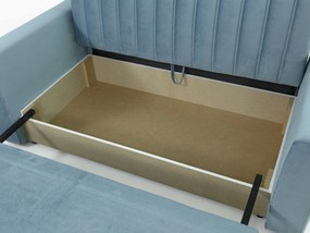 Καναπές κρεβάτι Columbus 137, Αριθμός θέσεων: 2, Αποθηκευτικός χώρος, 83x160x98cm, 67 kg, Πόδια: Πλαστική ύλη, Ξύλο, Έπιπλα ήδη συναρμολογημένα
