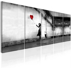 Πίνακας - Banksy: Runaway Balloon 200x80