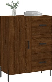 vidaXL Ντουλάπι Καφέ Δρυς 69,5 x 34 x 90 εκ. Επεξεργασμένο Ξύλο