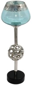 Κηροπήγιο 942-124-001 13x13x38cm Multi Metal