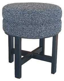 Liberta SEGU ΣΚΑΜΠΟ ΜΑΥΡΟ ΛΕΥΚΟ 42x42xH47cm 42x42xH47cm 16-0602