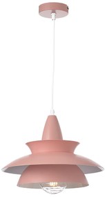 ΚΡΕΜΑΣΤΟ Φ/Σ 1ΧΕ27 ΜΕΤΑΛΛΙΚΟ ΡΟΖ Φ33ΧΗ128CM BROOKLYN ACA KS07881PPK