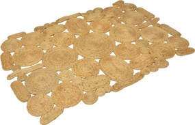 Χαλί Jenel pakoworld γιούτα σε φυσική απόχρωση 216x150εκ