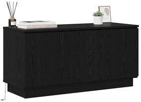 vidaXL Ντουλάπι TV Μαύρη Οξυά 100 x 38 x 49 εκ. Επεξεργασμένο ξύλο