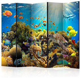 Διαχωριστικό με 5 τμήματα - Underwater Land II [Room Dividers] 225x172