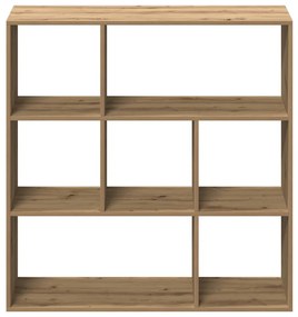 vidaXL Βιβλιοθήκη/Διαχωριστικό Χώρου Δρυς 102x29x103,5 εκ. Επεξ. Ξύλο