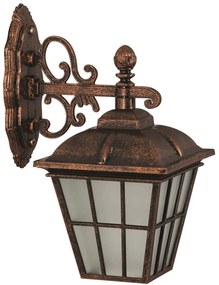 Φωτιστικό Τοίχου - Απλίκα 685AVN1213 28x20x47cm E27 40W Brown Opviq