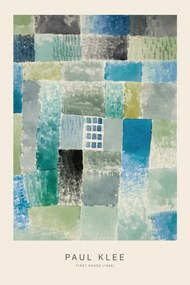 Εκτύπωση έργου τέχνης First House (Special Edition) - Paul Klee, (26.7 x 40 cm)