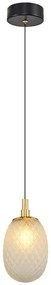 Φωτιστικό Οροφής 414LRC1981 Φ11x120cm 1xG9 5W White-Gold Opviq