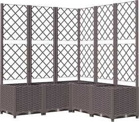 vidaXL Κήπος Καφέ 120 x 120 x 136 cm