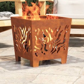 vidaXL Επιφάνειες Καρό 2 pcs Ασημί 40 x 40 cm Αλουμίνιο