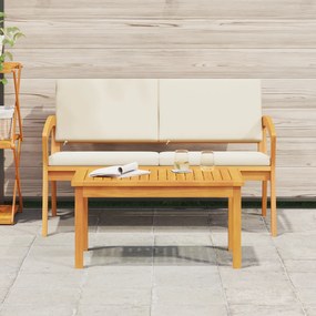 vidaXL Τραπέζι καφέ 75x40x38 εκ. Μασίφ ξύλο ακακίας