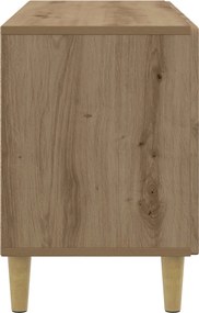 vidaXL Ντουλάπι TV 99 x 34,5 x 50 εκ. Artisan Δρυς Επεξεργασμένο Ξύλο