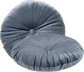 Διακοσμητικό Μαξιλάρι Βελουτέ (Φ38) Das Home Cushions 0270 D.Grey