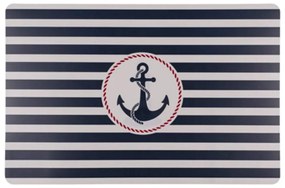 Σουπλά Άγκυρα 830442 43,5x28,5cm White-Blue Polypropylene
